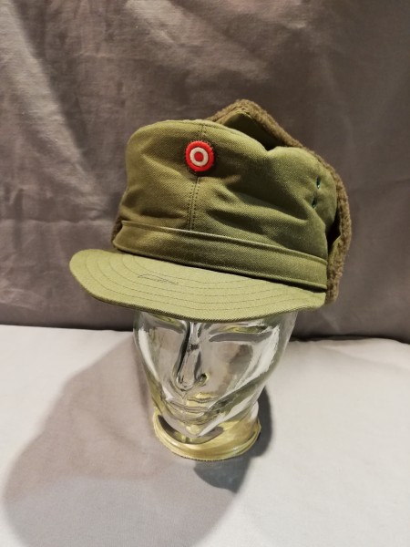 Österreich Wintermütze oliv Bundesheer Größe 57 Hersteller Kempf