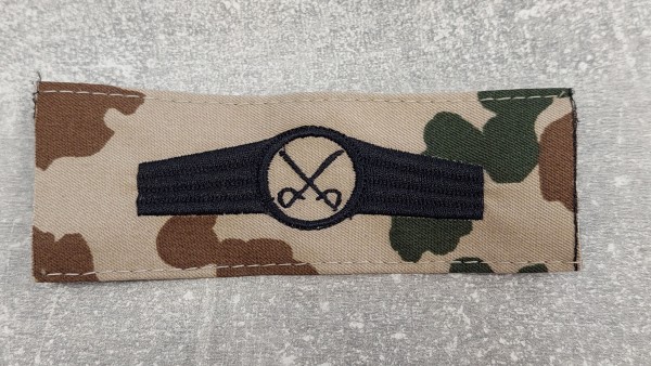 Bundeswehr Tätigkeitsabzeichen Personal im allgemeinen Heeresdienst schwarz auf wüstentarn tropentar