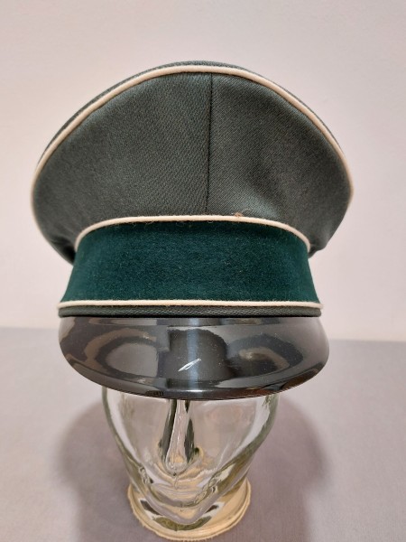 Wehrmacht Schirmmütze Infanterie, feldgrau Trikot, Grösse 58