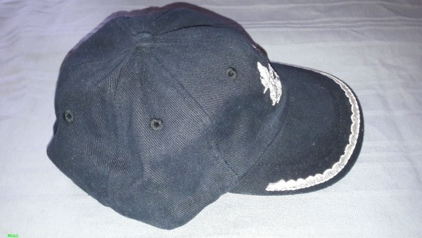 Baseballcap, Heer Mützenabzeichen, Leutnant alles handgestickt -SONDERPREIS-