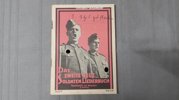 Literatur: Das zweite Neue Soldaten Liederbuch - Original