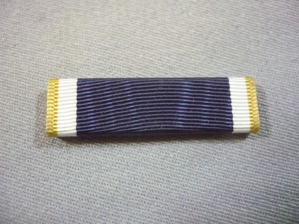 Navy E Ribbon Bar mit E Auflage - Bandschnalle