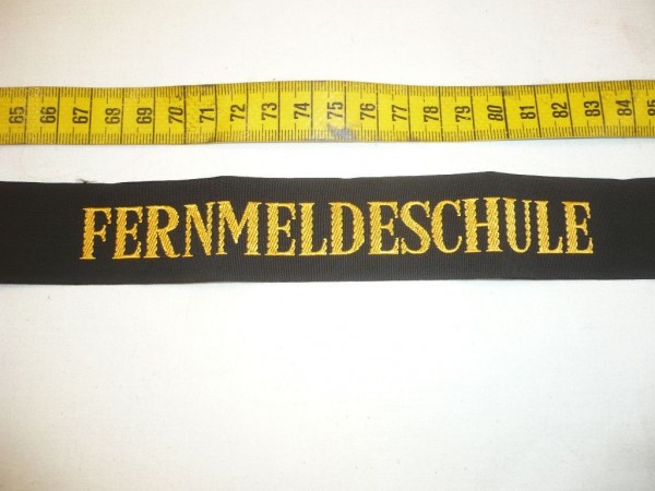 Mützenband, Fernmeldeschule