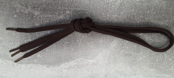 Schnürsenkel Schuhbänder Schnürbänder 70cm 3-6 Ösen braun flach
