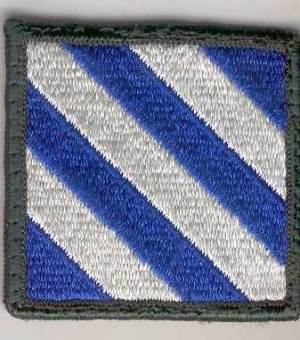 Armabzeichen 3rd Infantry Division, bunt