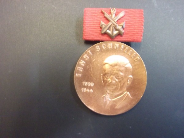 Medaille Ernst Schneller in Bronze