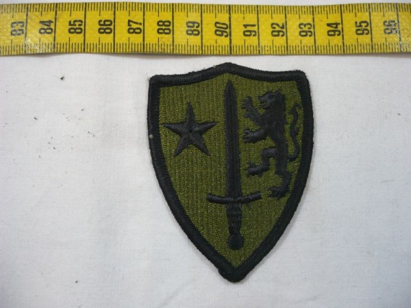 Armabzeichen US Forces in Europe, tarnfarben ( OD )