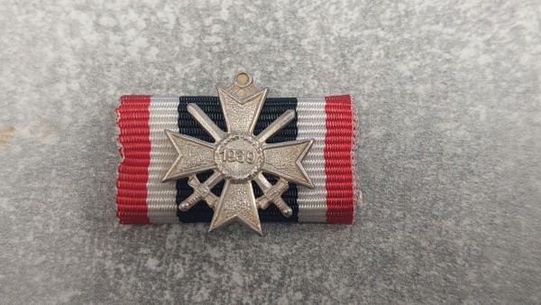 Ritterkreuz zum Kriegsverdienstkreuz mit Schwertern, Bandschnalle