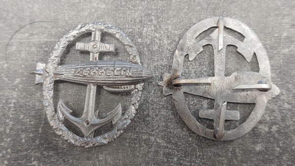 Deutsches Reich Zeppelin Abzeichen Marine