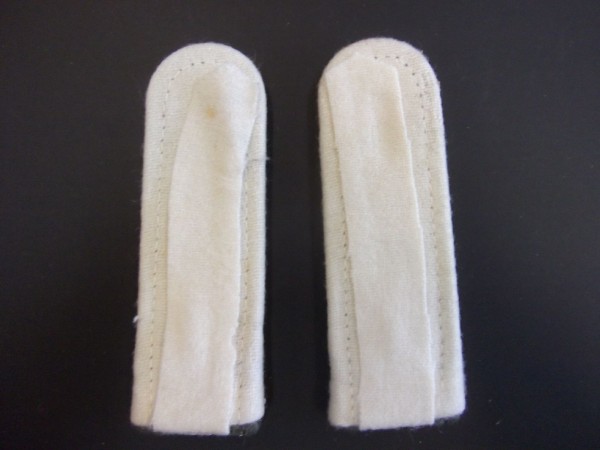 Schulterstück, Motorisierte Schützen, Fähnrich, Waffenfarbe, weiß, Neu