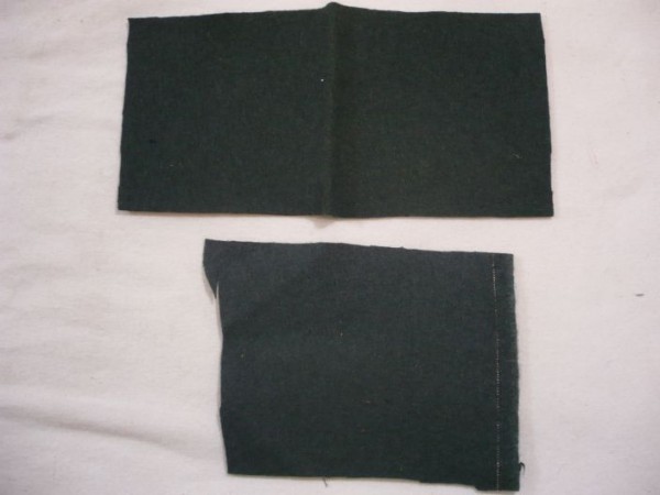 BUND: Stoff, BGS, für Uniformen in grün