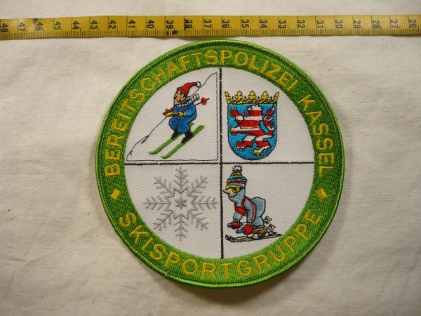 Hessen: Verbandsabzeichen, Bereitschaftspolizei Kassel- Skisportgruppe