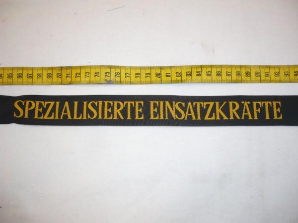 Mützenband, Spezialisierte Einsatzkräfte