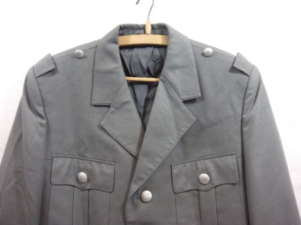 Jacke, Dienstjacke, Mannschaften, #ca. Größe 46# mittelgrau