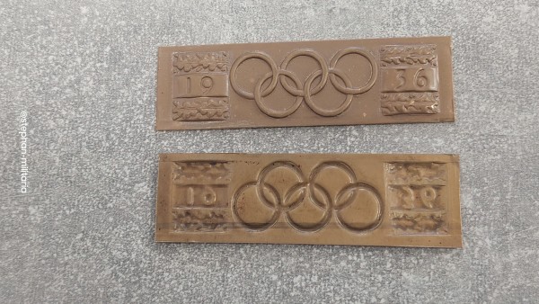 3.Reich Brustabzeichen Olympiade 1936 - Spangenauflage in 17 x 61 mm