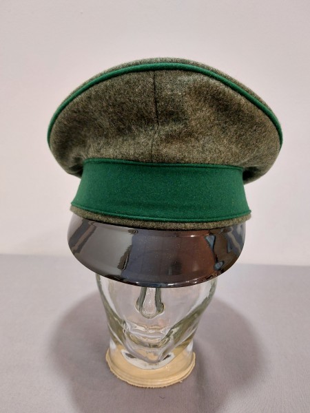 3.Reich Schirmmütze Forst, feldgrau melliert Grösse 60