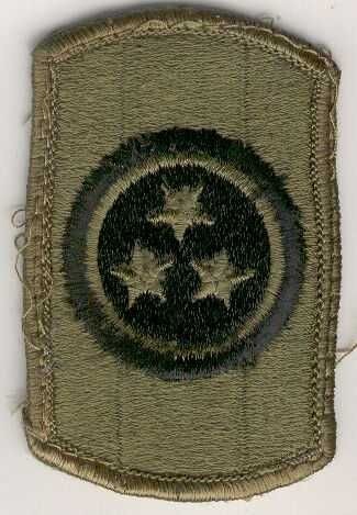 Armabzeichen 30th Armd Brigade, tarnfarben ( OD )