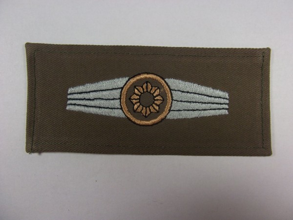 Tätigkeitsabzeichen, Feldjäger bronze auf oliv