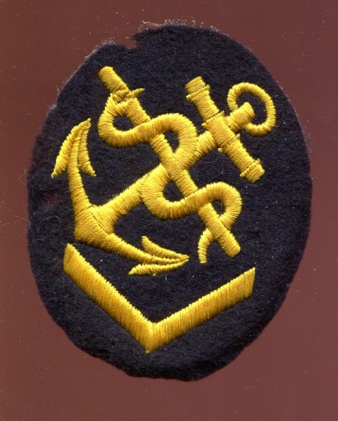Kriegsmarine Ärmelabzeichen Sanitätsobermaat
