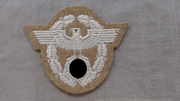 Armadler der Polizei für Mannschaften mausgrau auf khaki