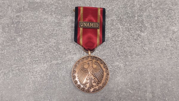 Bundeswehr Einsatzmedaille UNAMID in Bronze, Silber oder Gold