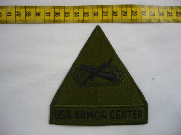 Armabzeichen USA Armor Center, tarnfarben ( OD )