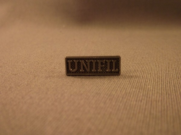 UNIFIL, Interimstruppe der Vereinten Nationen in Libanon, Bandschnallenauflage silber