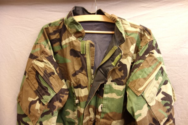 Jacke Suit chemical protective Woodland Camouflage Class 1 #Größe 50#