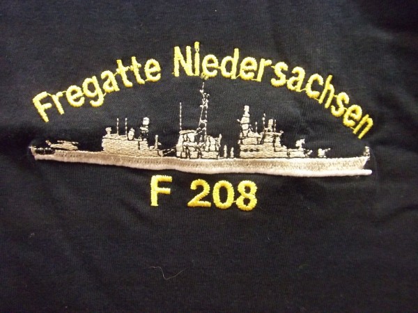T-Shirt Fregatte Niedersachsen F208, #Grösse Small#