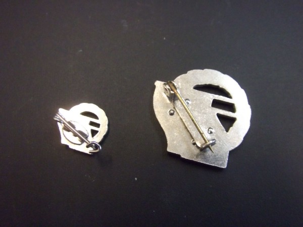 Abzeichen Deutsch Sowjetische Freundschaft Silber Bild ist ein Muster