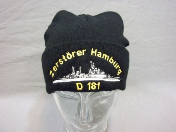 Rollmütze/ Strickmütze Zerstörer Hamburg D181