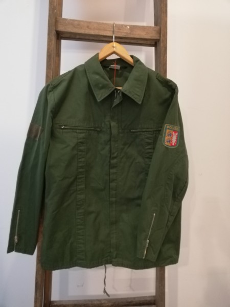 Polizei Schleswig-Holstein Jacke Einsatzjacke Größe 52 grün Bereitschaftspolizei