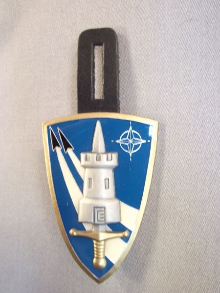 Verbandsabzeichen auf Leder, Nato- AAFC Allied Air Forces Central Europe