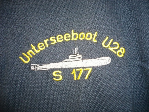 Polohemd, Unterseeboot U28 S177 Grösse M