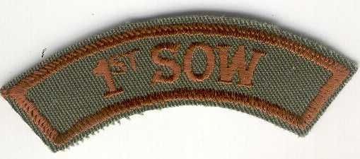 Schriftzug/ Schriftbogen/ Tab, 1st SOW 