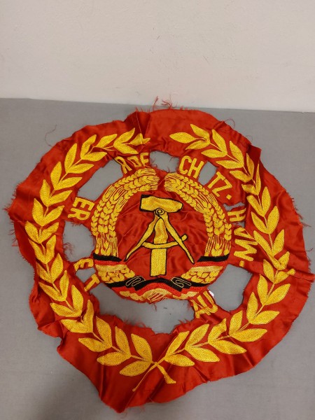 DDR Fahne Flagge Banner " Mittelteil einer NVA Flagge " Durchmesser 55cm