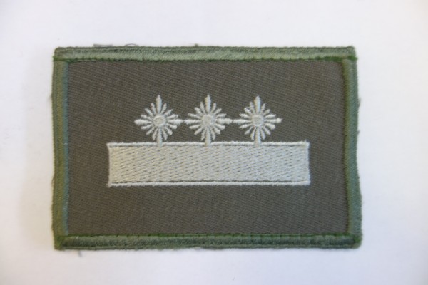 Dienstgradabzeichen Felddienstuniform 1986- 1990, Stabsfeldwebel