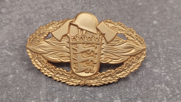 Feuerwehr- Leistungsabzeichen Baden-Wuerttemberg in Gold
