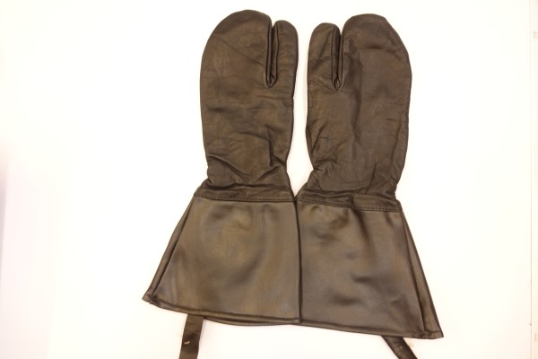 Handschuhe für Regulierer - Motorradfahrer Größe 8 ganz in Schwarz