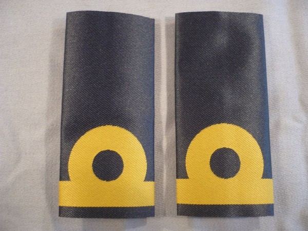 Rangschlaufen Fähnrich/ Fänrik/ Ensign Marine