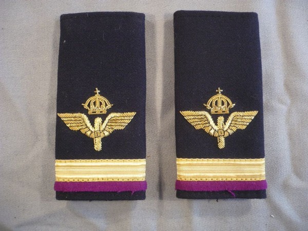 Rangschlaufen Leutnant/ Fänrik/ Second Lieutenan Luftwaffe