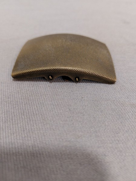 Hosengürtelschloß altgold neutral für 40mm Koppel / Hosengürtel OLC