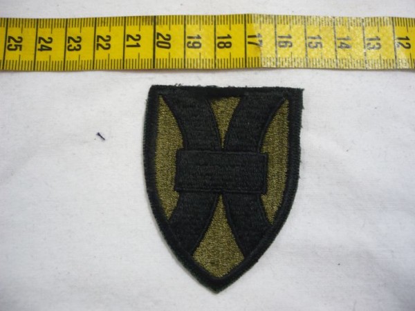 Armabzeichen 1st Support Brigade, tarnfarben ( OD )