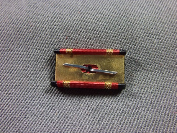 Bundeswehr Einsatzmedaille UNOMIG in Silber, Bandschnalle