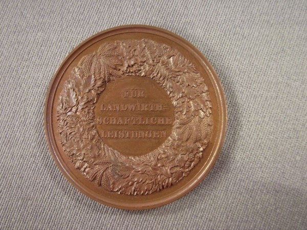 Preussen: Medaille für landwirtschaftliche Leistungen in bronze