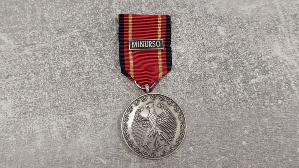 Bundeswehr Einsatzmedaille MINURSO in silber