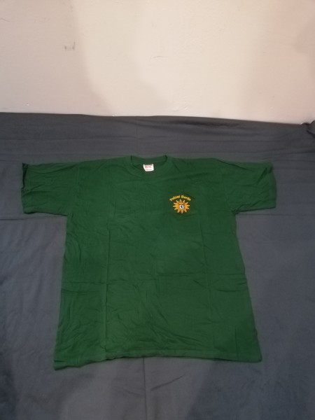 Polizei Berlin T-Shirt in grün mit Abzeichen Grösse XL