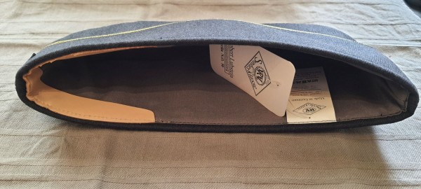 Schiffchen M40 für Generale, Hersteller Lubstein, mit Schweißleder, Größe 58 