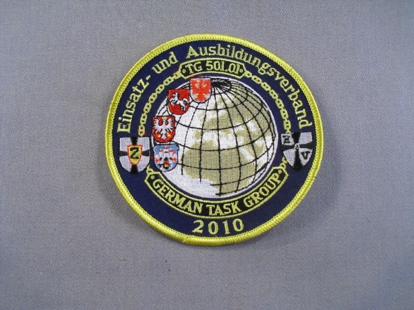 Verbandsabzeichen Einsatz.- und Ausbildungsverband German Task Group TG 501.01 2010