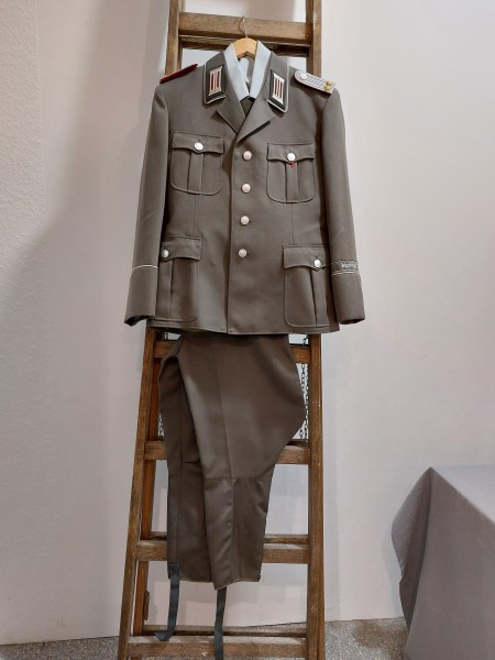 DDR Uniform Leutnant Staatssicherheit Wachregiment F.Dzierzynski - Jacke,Hose sk48 / M48 Blo